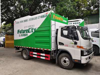 东风免征H3型渣液分离吸粪车 图文详解